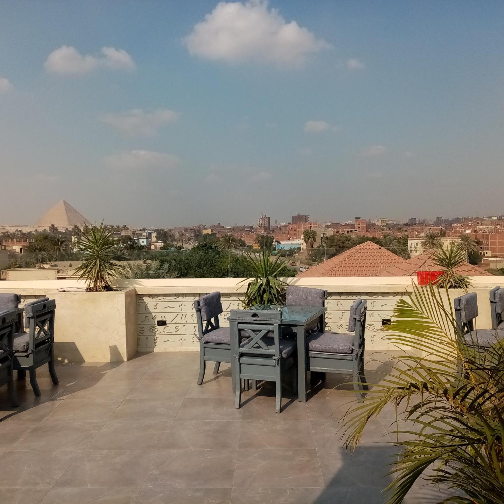 Pyramids Oasis Hotel Kafret el-Gabal Exterior foto