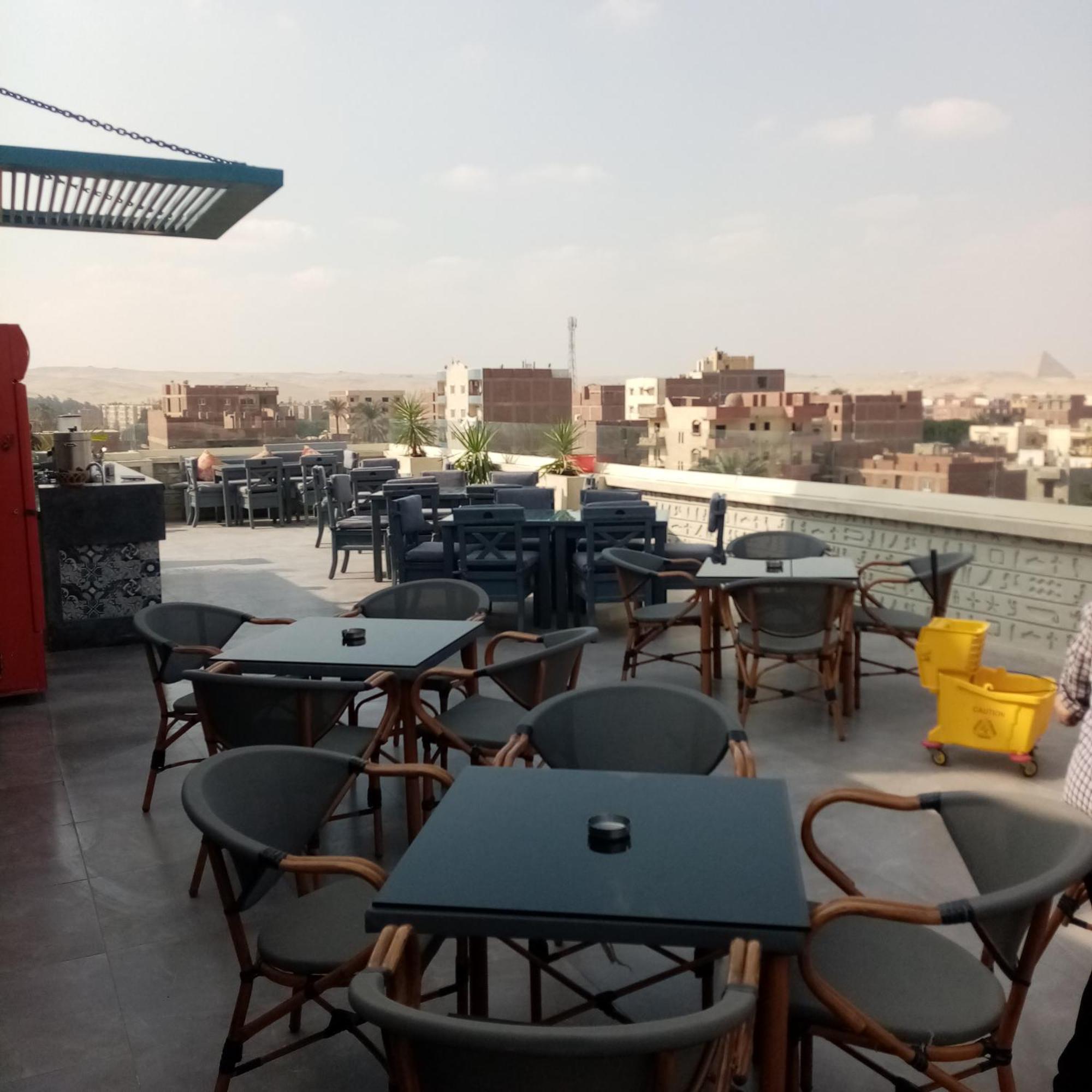 Pyramids Oasis Hotel Kafret el-Gabal Exterior foto