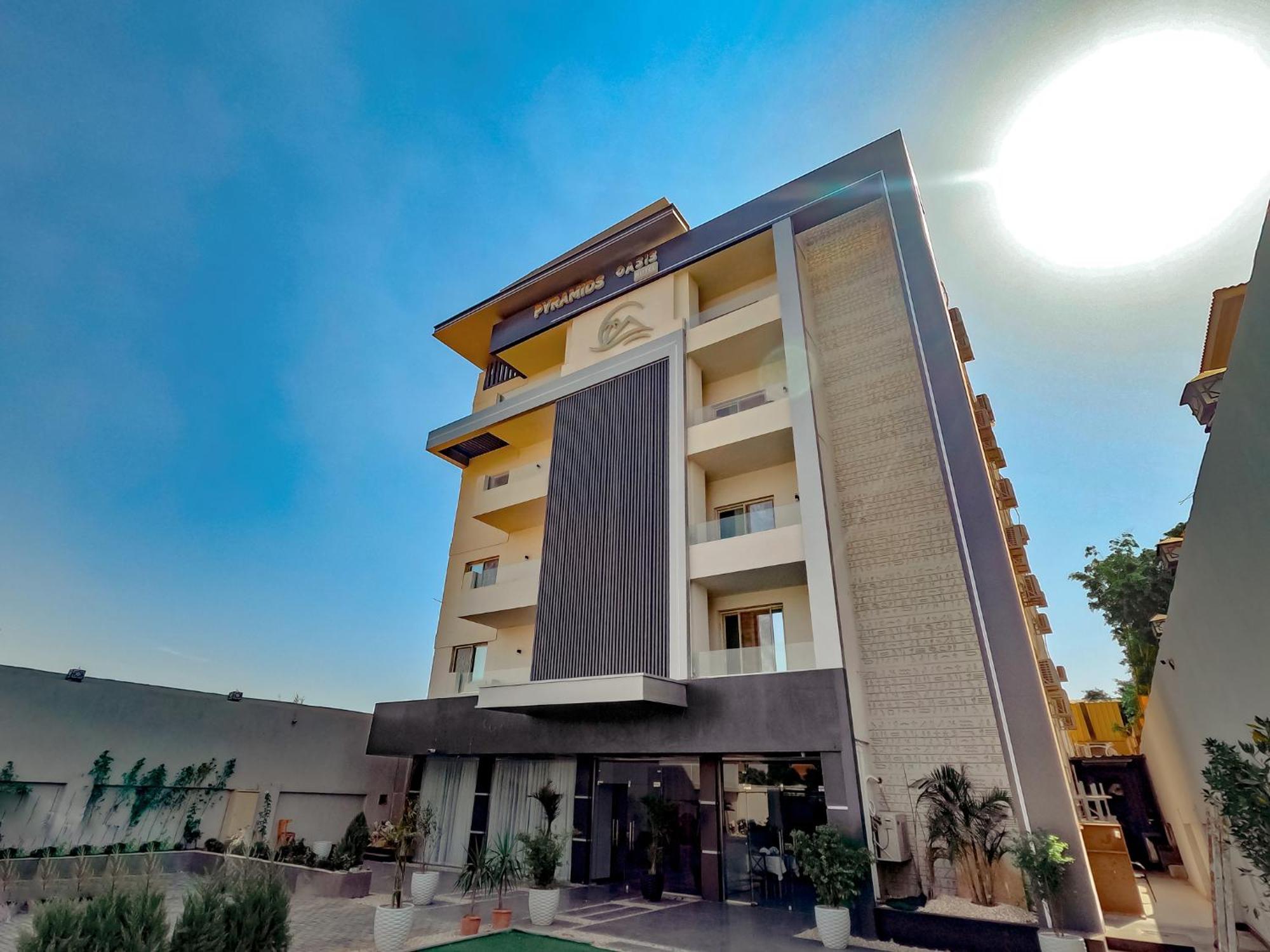 Pyramids Oasis Hotel Kafret el-Gabal Exterior foto