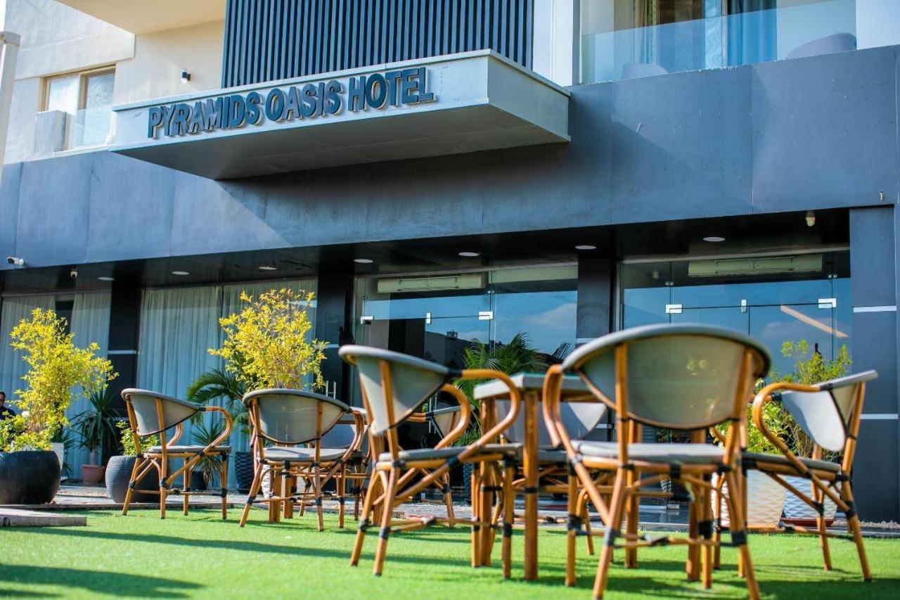 Pyramids Oasis Hotel Kafret el-Gabal Exterior foto